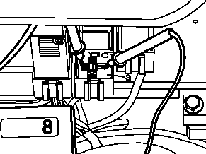 PEC test of fuel pumps current consumption connection diagram