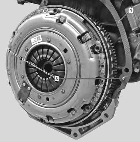 Service Information: Procedure for removing and installing manual transmission