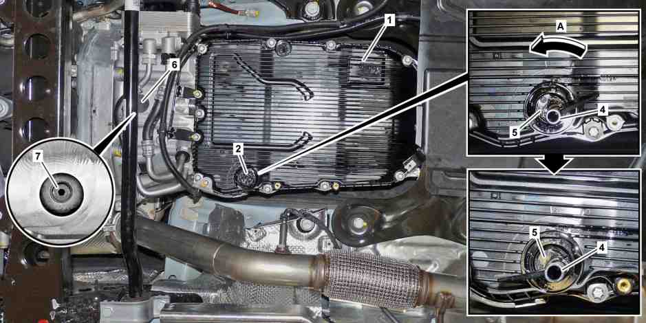 Drain/fill transmission oil