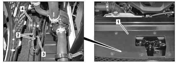 Remove/install low-frequency horn