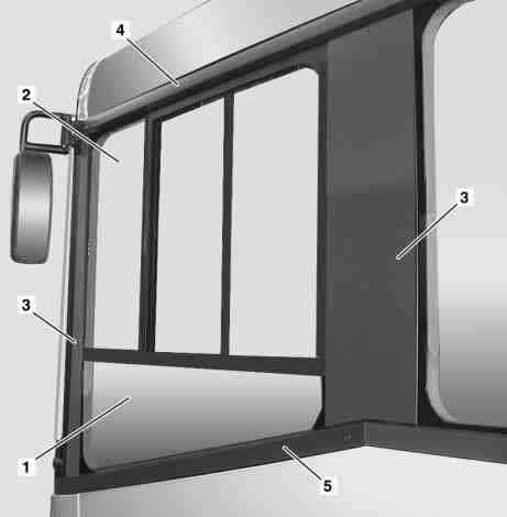 Fahrerfenster aus-, einbauen