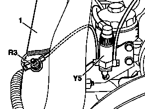 Flame glow plug, location/task