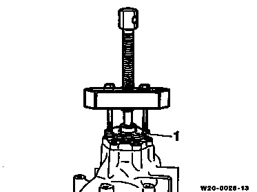 1401 - Kühlmittelpumpe zerlegen und zusammenbauen                               
	Motor 364, 364 A, 364 LA - T2