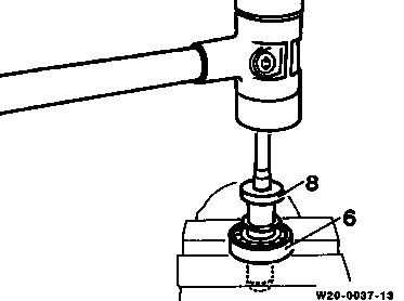 1401 - Kühlmittelpumpe zerlegen und zusammenbauen                               
	Motor 364, 364 A, 364 LA - T2