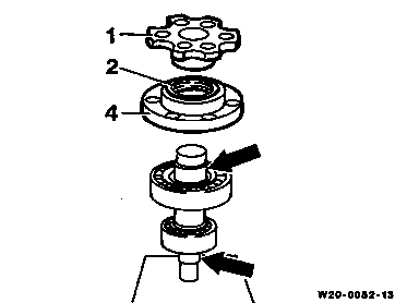 1401 - Kühlmittelpumpe zerlegen und zusammenbauen                               
	Motor 364, 364 A, 364 LA - T2