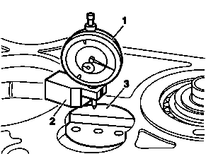 Determining shim of intermediate gear shaft