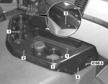 Remove/install center module
