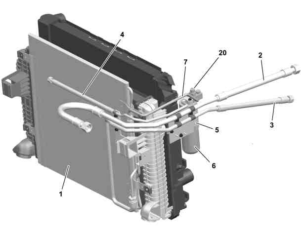 Trasformare il climatizzatore al condensatore con cartuccia del deumidificatore 
	integrata